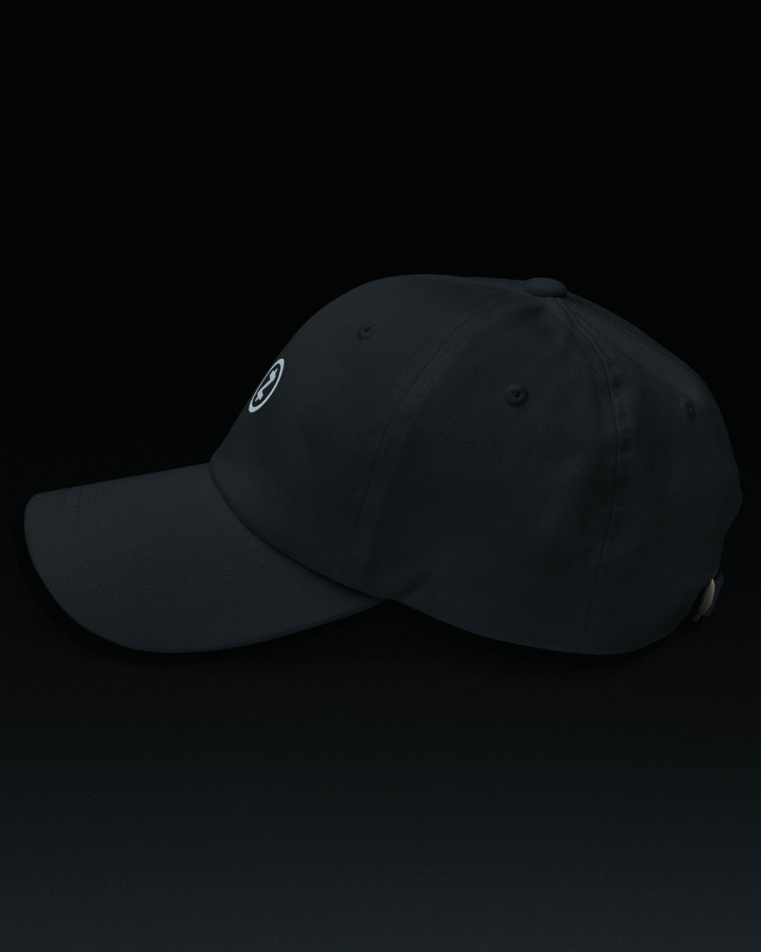 Black ZCap - Grey Embroidery
