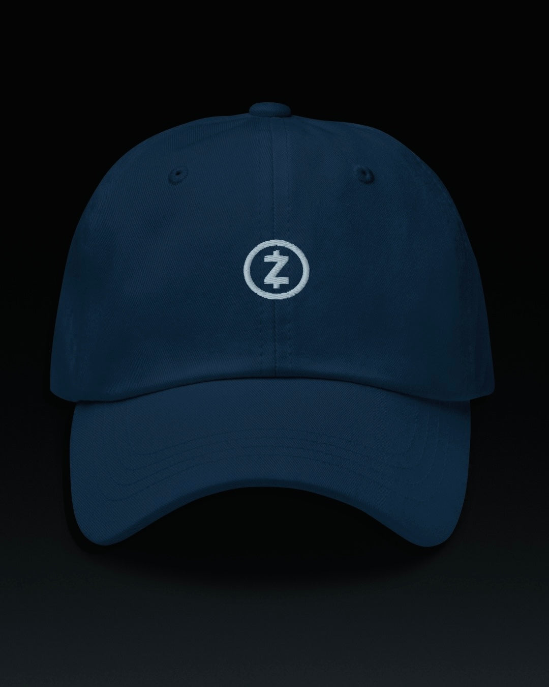 Navy ZCap - Grey Embroidery
