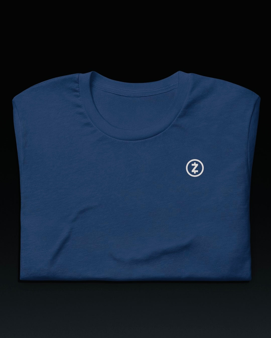 Navy Tee - Grey Emblem Print