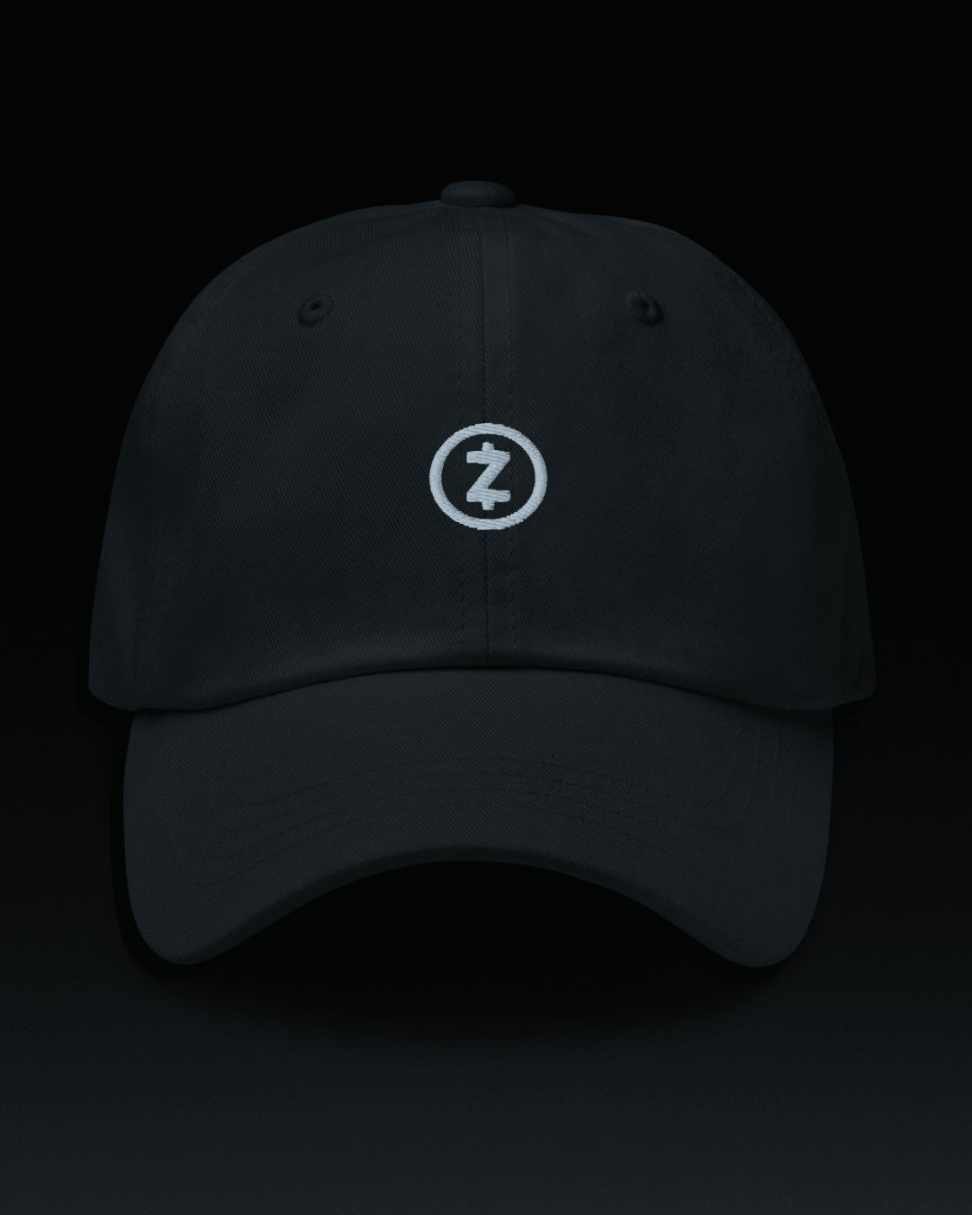 Black ZCap - Grey Embroidery